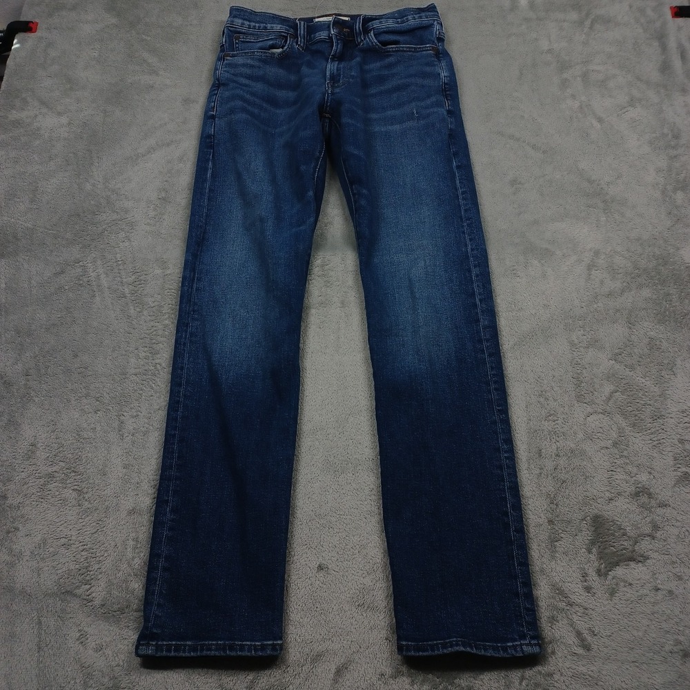 Madewell Men's Slim Straight Jeans - Dark Blue